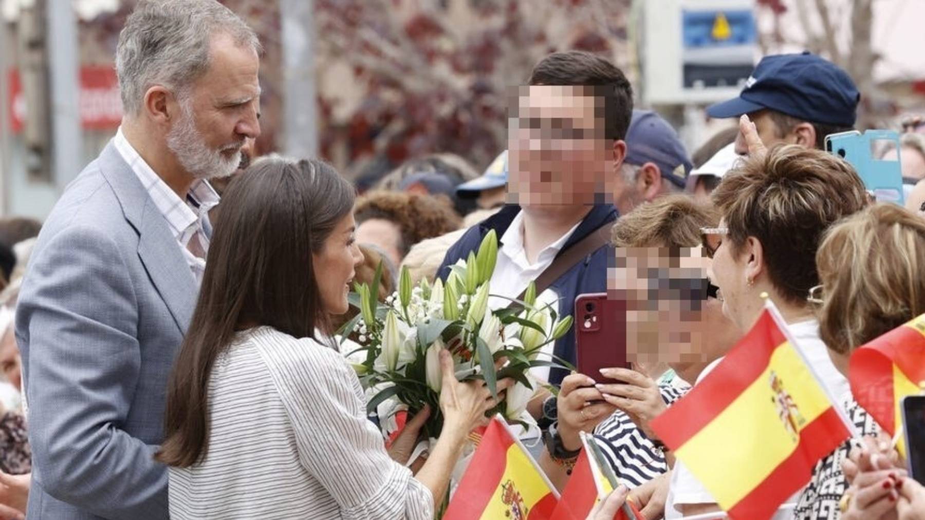 Los Reyes Felipe y Letizia en Barcelona. (Foto: Gtres)