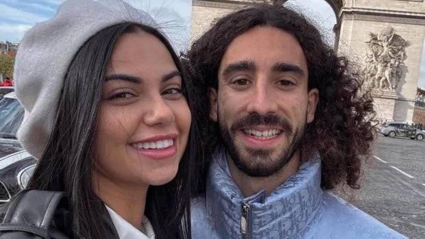 Marc Cucurella y Claudia Rodr&iacute;guez. (Foto: Instagram)