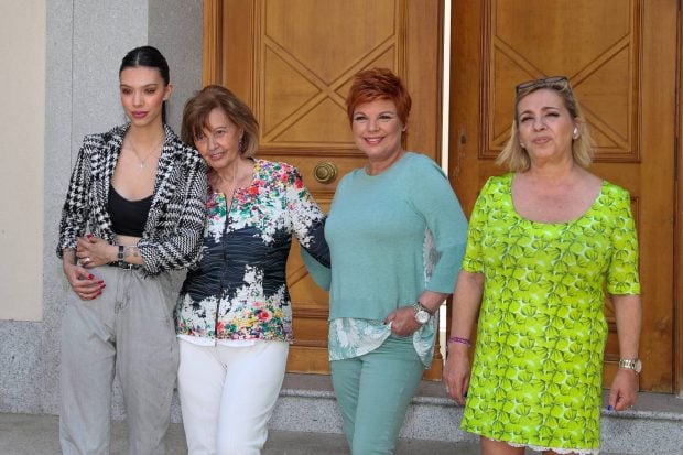 Clan campos, terelu campos, carmen borrego, alejandra rubio, almoguera