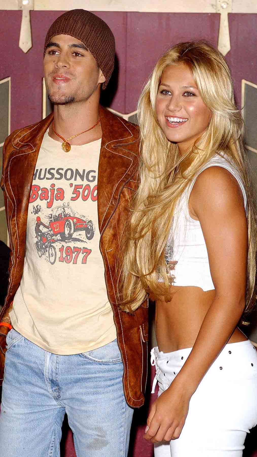 Enrique Iglesias con Anna Kournikova. (Foto: Gtres) 