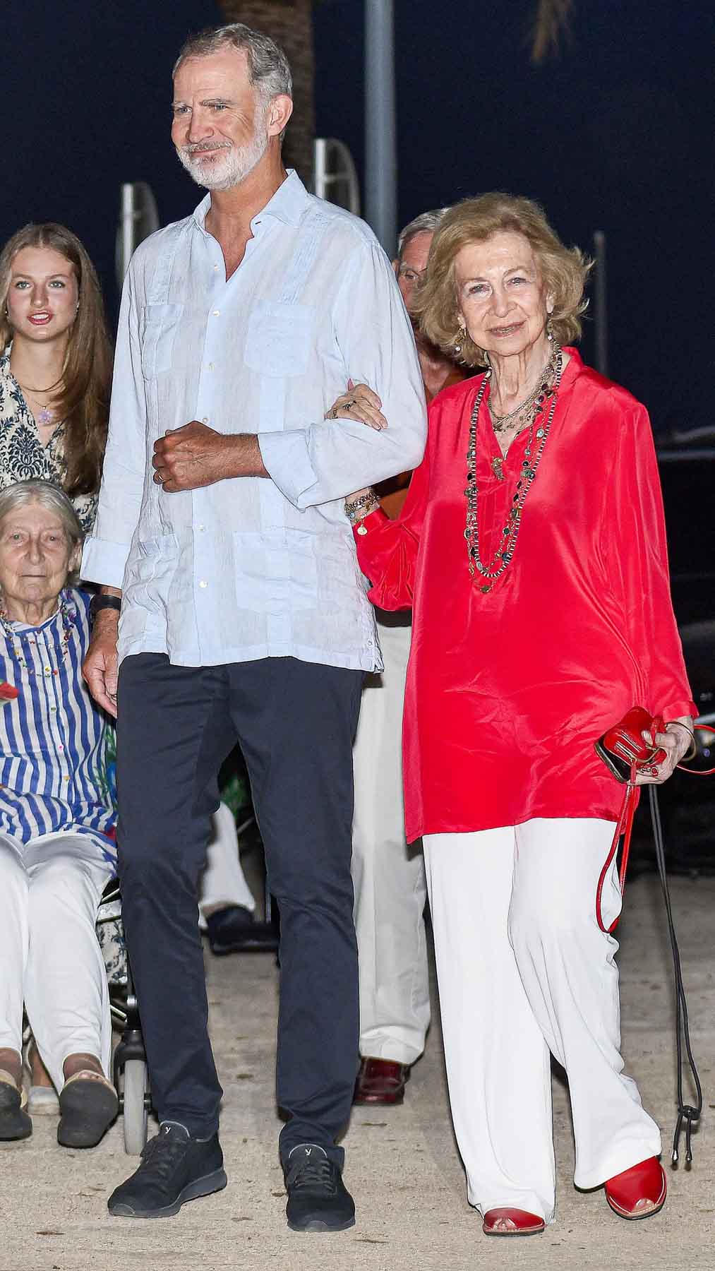 Rey Felipe, Reina Sof&iacute;a