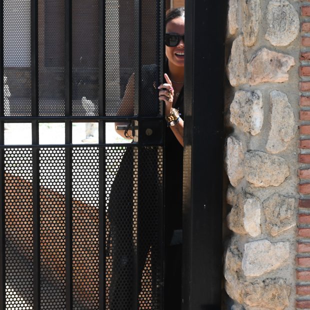 Gloria Camila Ortega visita a su sobrina Roc&iacute;o en Arcos de la Frontera. (FOTO: GTRES)