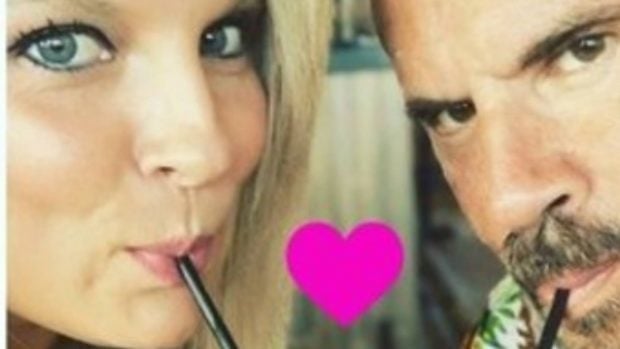Lorenzo Lamas y Kenna Nicol Smith. (Foto: Instagram)