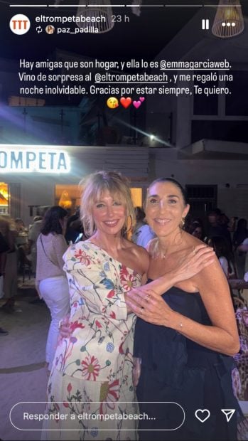 Paz Padilla, El trompeta, Emma Garc&iacute;a