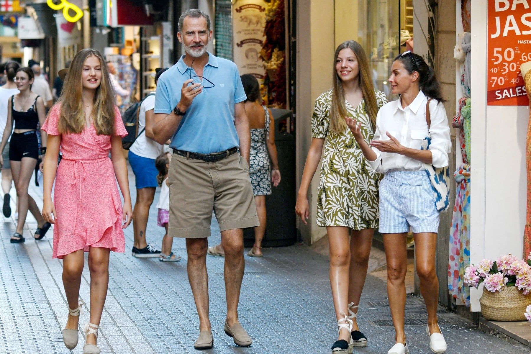 reina Letizia, Rey Felipe, Mallorca familia real, vacaciones