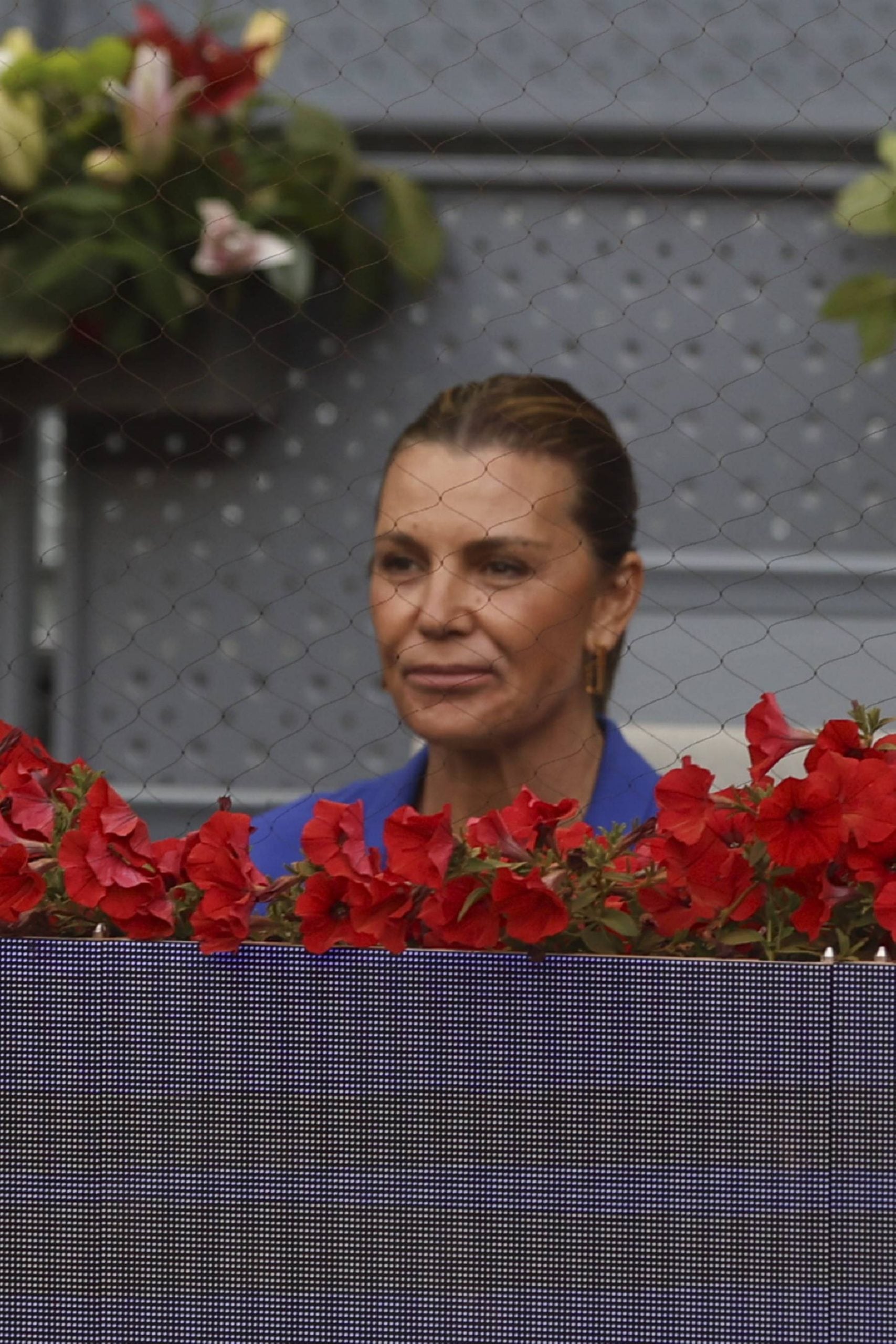 Mar Flores durante un partido de tenis. (Foto: Gtres)