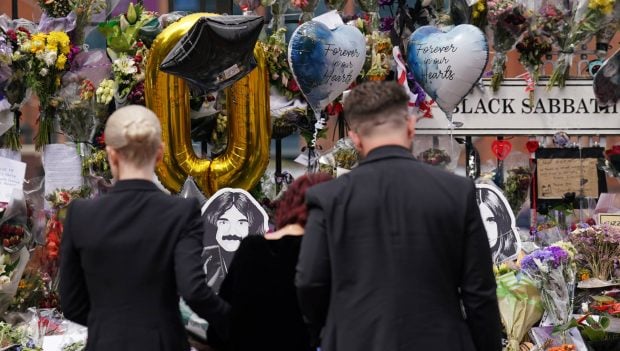 ozzy osbourne, funeral