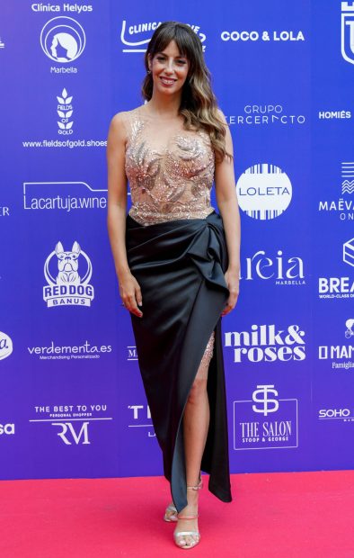 Almudena Cid en la 40.&ordf; edici&oacute;n de la Gala Contra el C&aacute;ncer de Marbella. (Foto: Gtres)