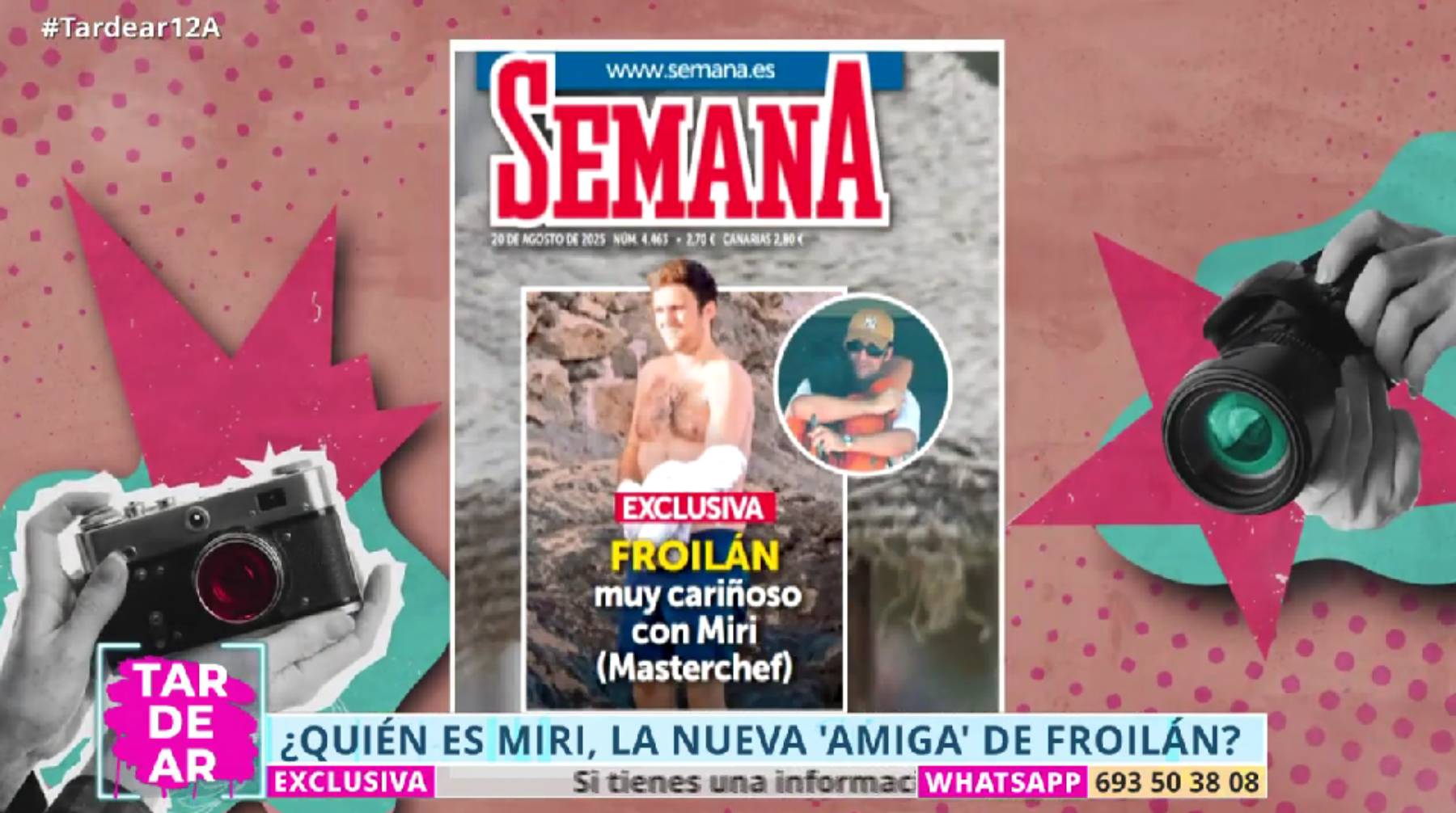 Froil&aacute;n protagoniza la portada de la revista 'Semana'. (Foto: Telecinco)