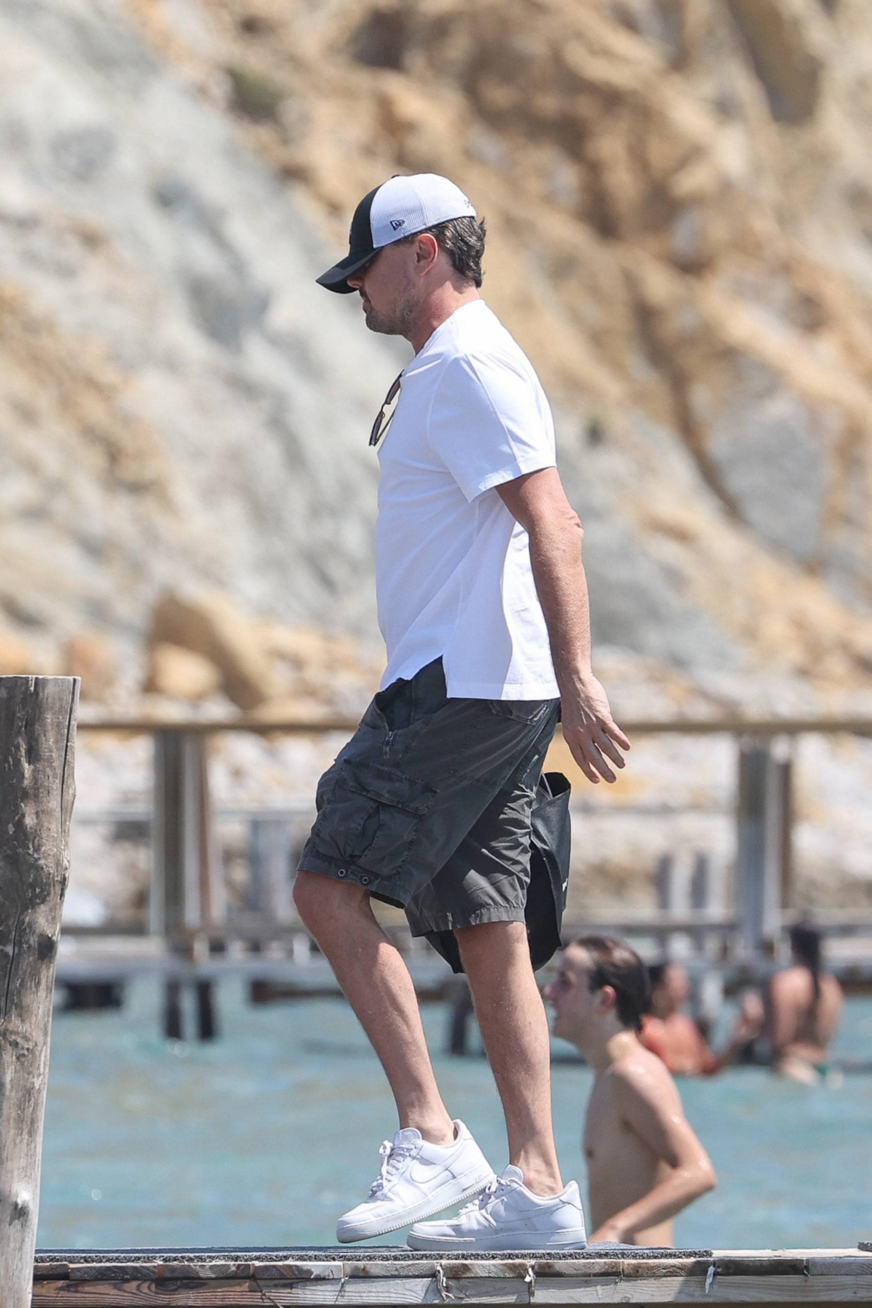Leonardo DiCaprio en Ibiza. (Foto: Gtres)