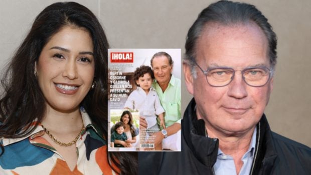 Gabriela Guill&eacute;n y Bert&iacute;n presentan a su hijo David. (FOTOS: GTRES/ PORADA &iexcl;HOLA!)