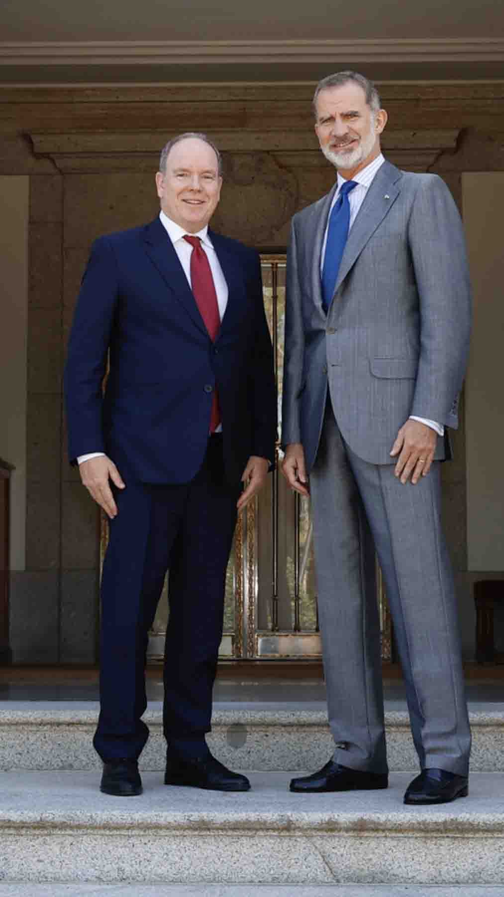Alberto de M&oacute;naco, Rey Felipe VI