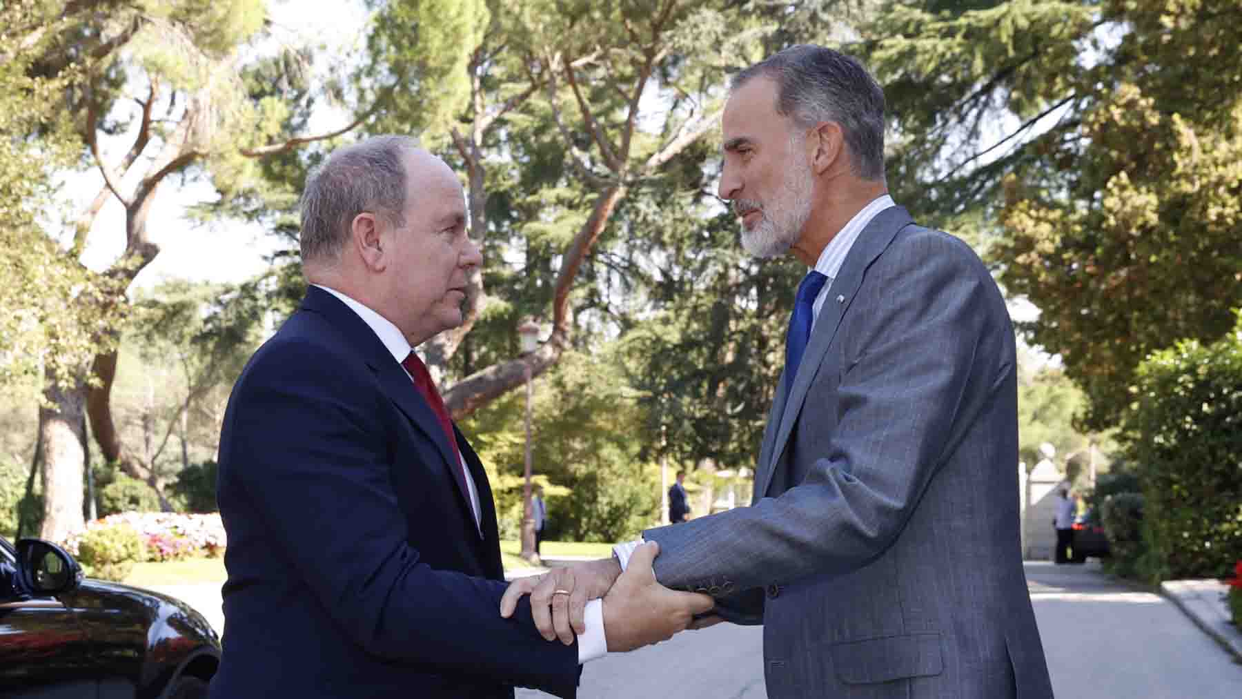 Alberto de M&oacute;naco, Rey Felipe VI
