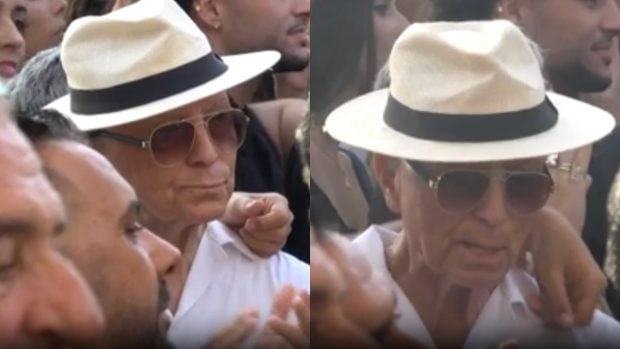 Ortega Cano en el concierto de su yerno, &Aacute;lvaro Garc&iacute;a. (FOTOS: GTRES)