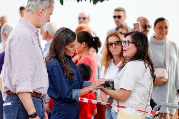 letizia, felipe, letizia cachorro, rebollar