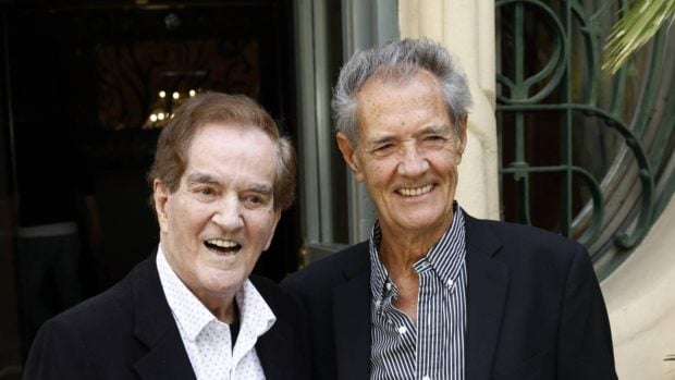 Manolo de la Calva y Ram&oacute;n Arcusa, del D&uacute;o Din&aacute;mico. (Foto: Gtres)