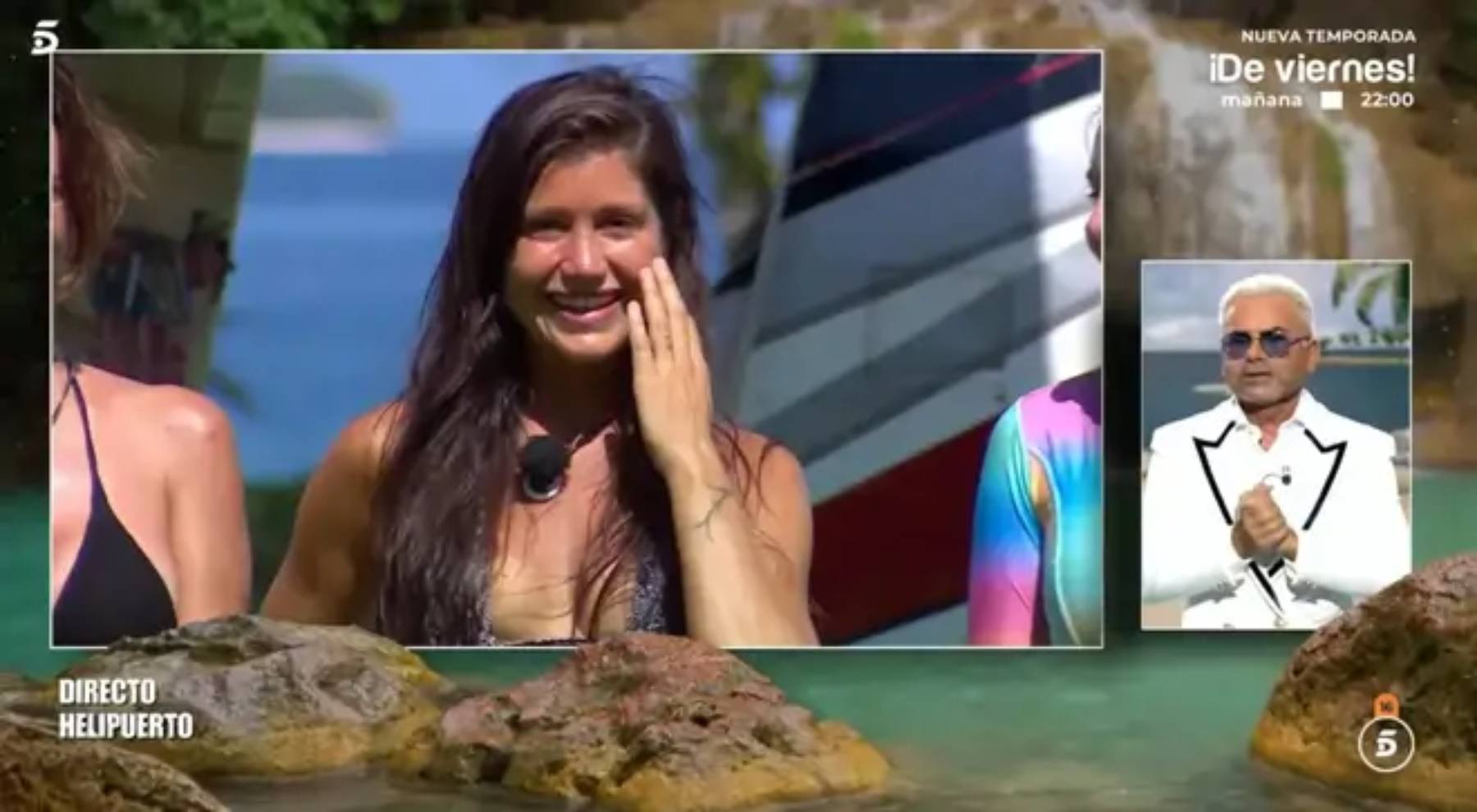 Miri P&eacute;rez-Cabrero en 'Supervivientes All Stars'. (Foto: Telecinco)