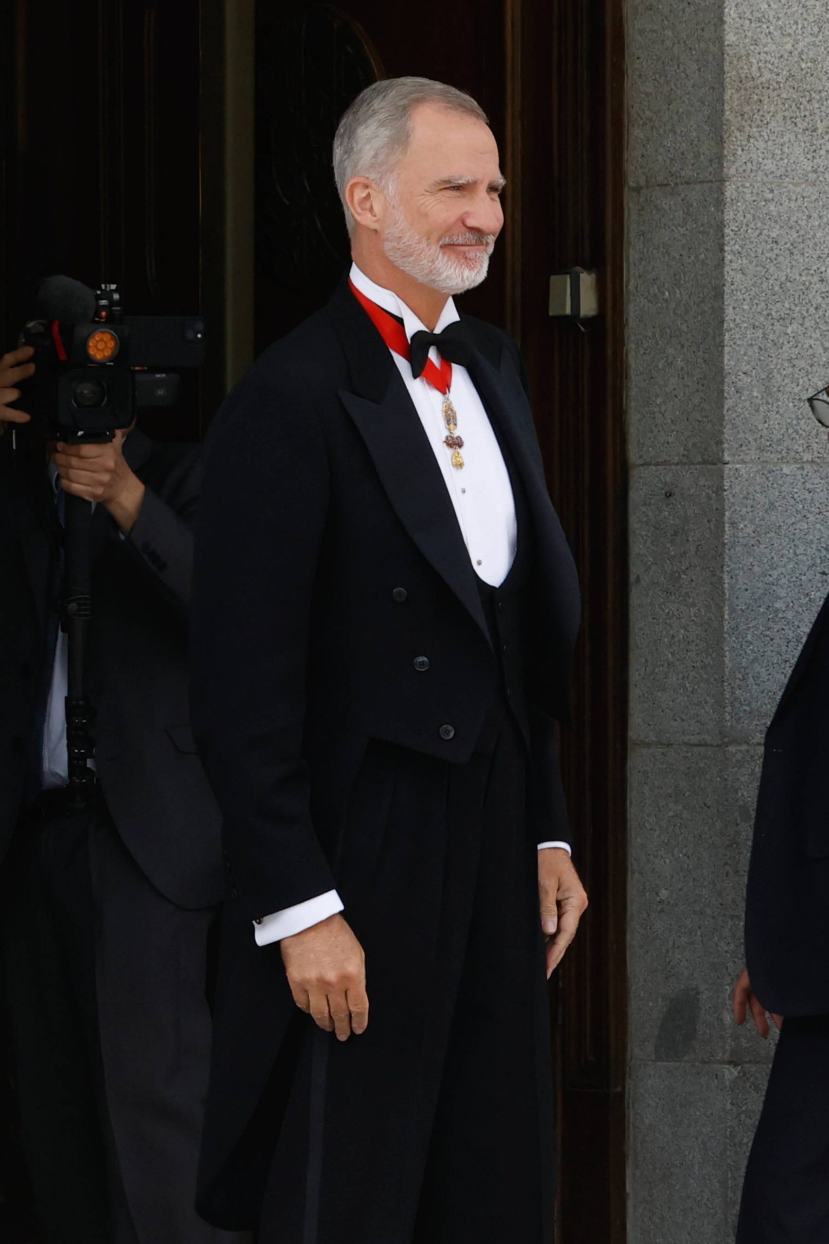 El Rey Felipe VI en un acto oficial. (Foto: Gtres)