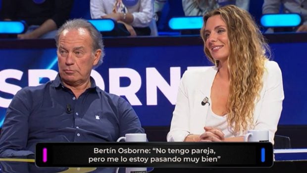 Bert&iacute;n Osborne y su hija Alejandra en 'Emparejados'. (Foto: Antena 3)
