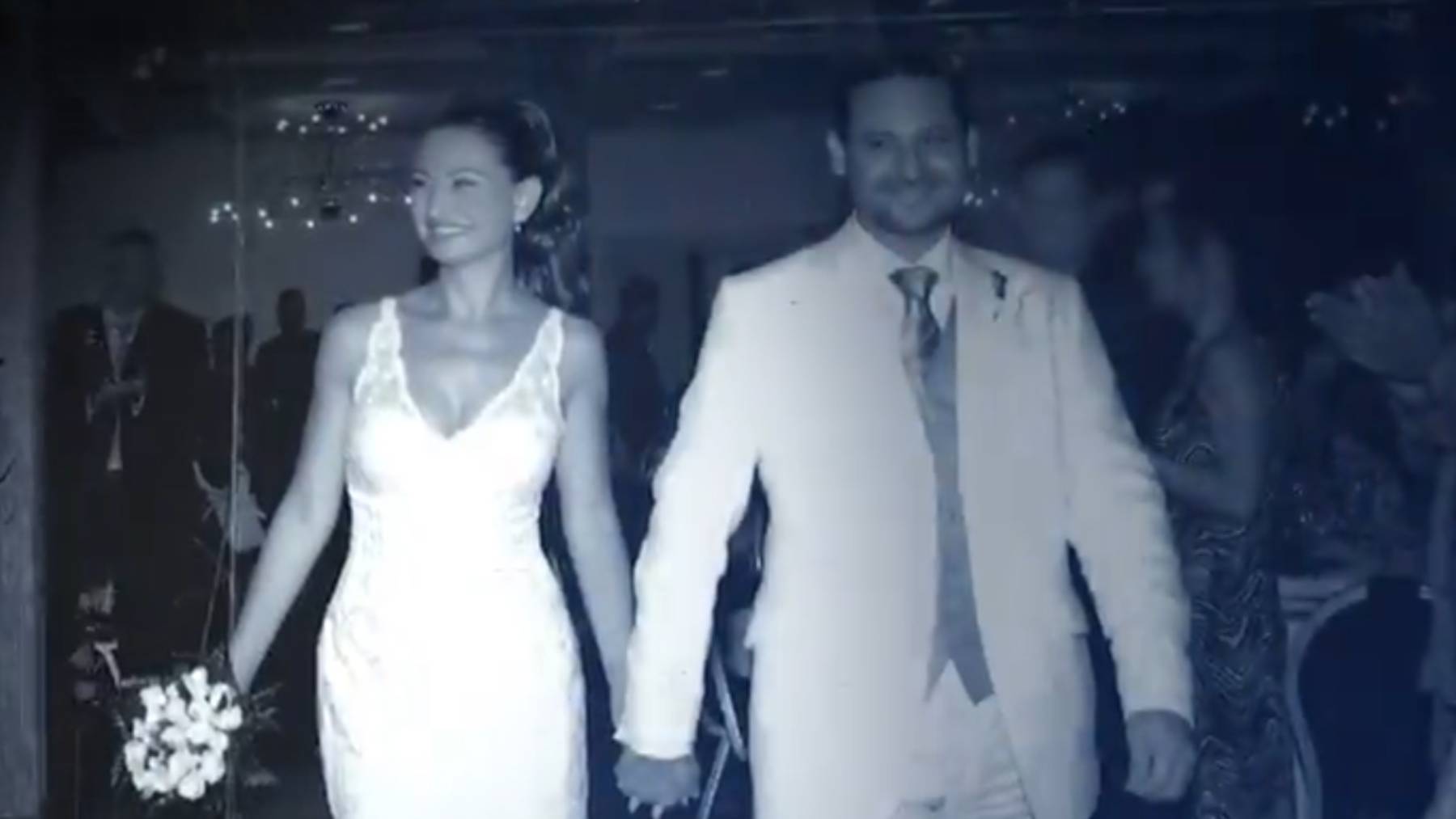Carolina Perles y José Luis Ábalos. (Foto: Telecinco)