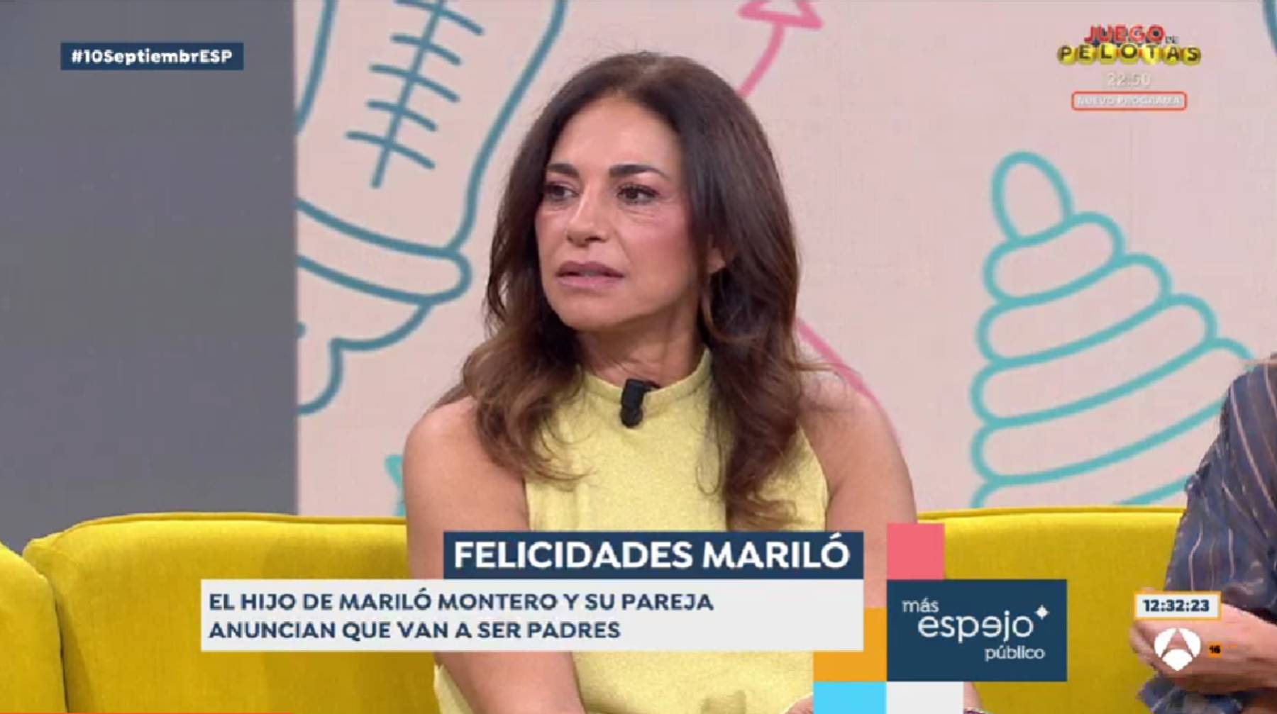 Maril&oacute; Montero en 'Espejo P&uacute;blico'. (Foto: Antena 3)