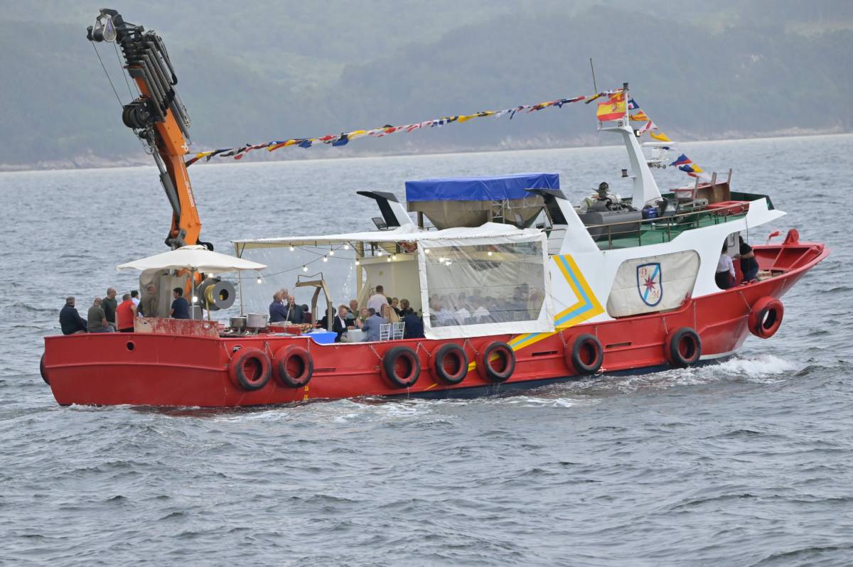 El barco-batea. (Gtres)