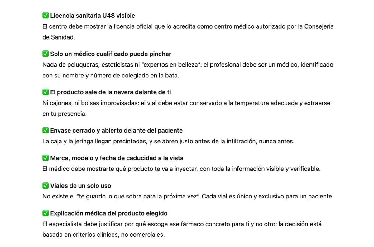 Siete pistas infalibles para saber si tu m&eacute;dico est&eacute;tico es de verdad