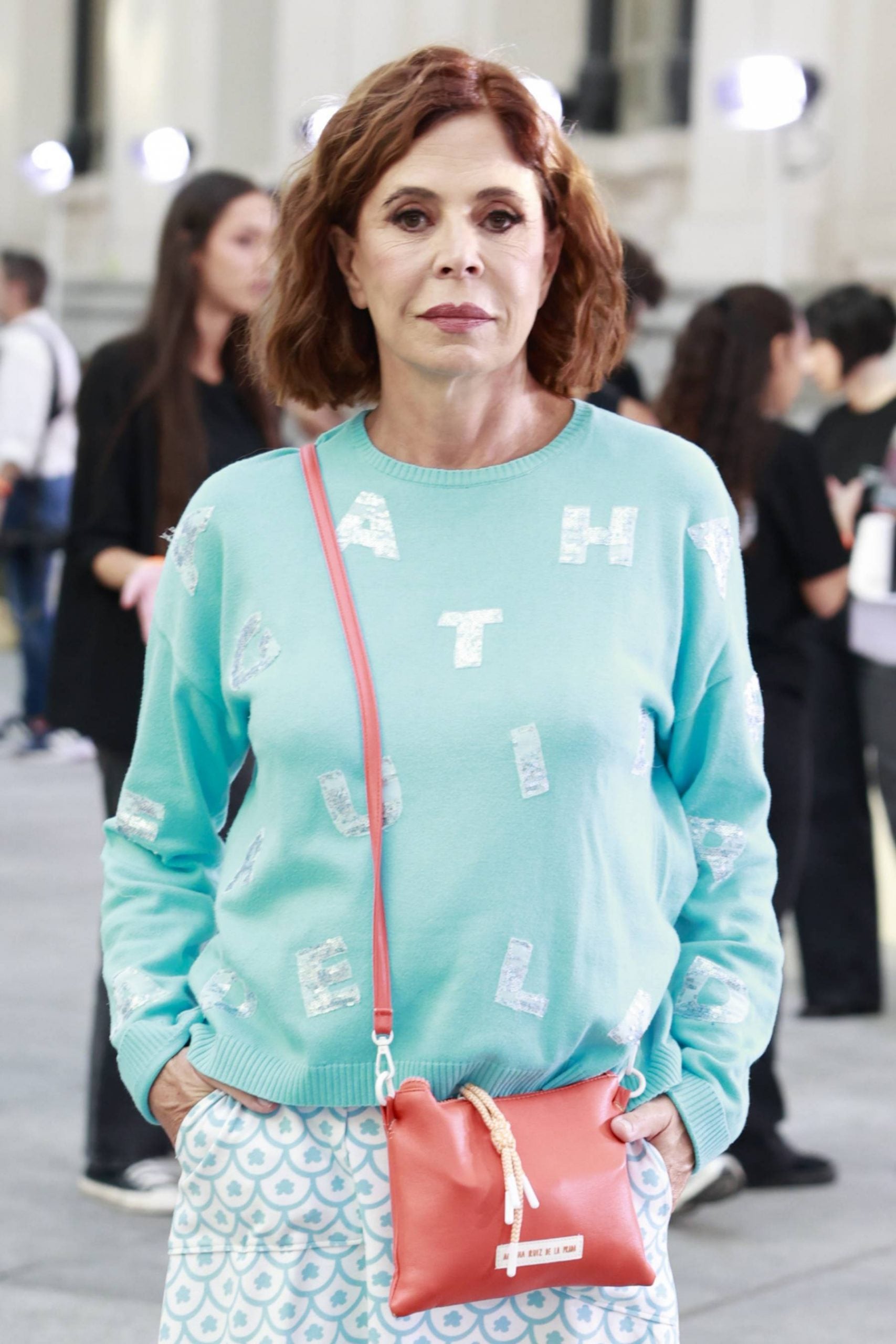 &Aacute;gatha Ruiz de la Prada en Madrid. (Foto: Gtres)