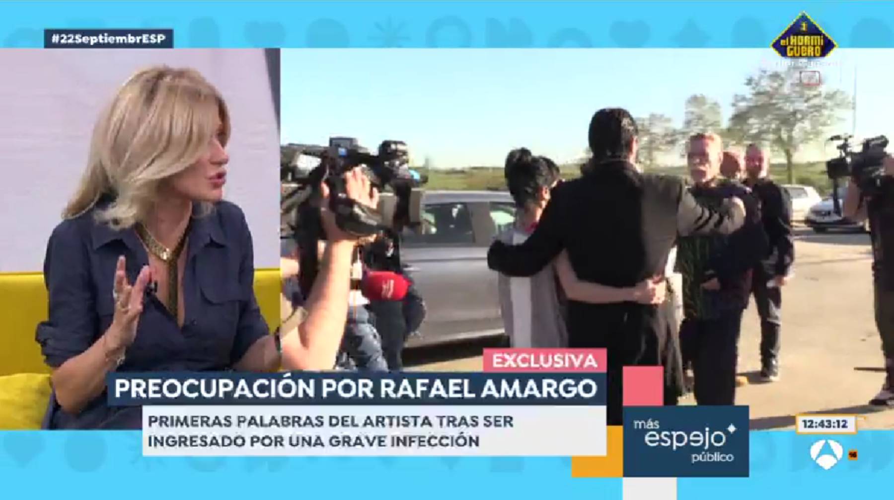Susanna Griso en 'Espejo P&uacute;blico'. (Foto: Antena 3)