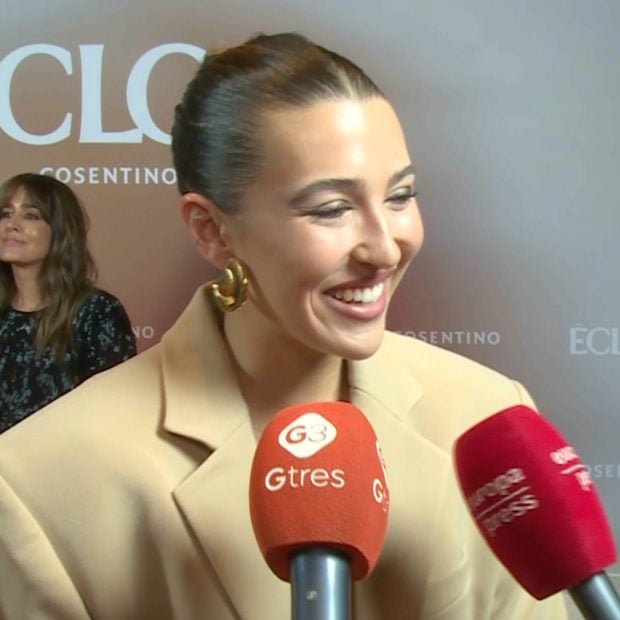 Alba D&iacute;az en un photocall. (FOTO: GTRES)