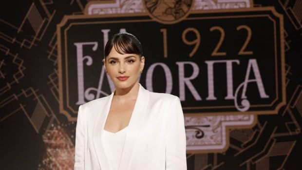 Andrea Duro en la presentaci&oacute;n de 'La favorita 1922'. (Foto: Gtres)