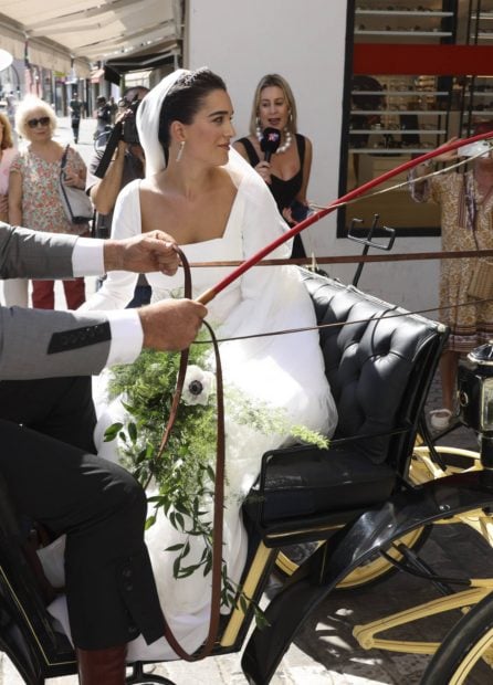 Ramo de novia de B&aacute;rbara Mirjan. (Foto: Gtres)