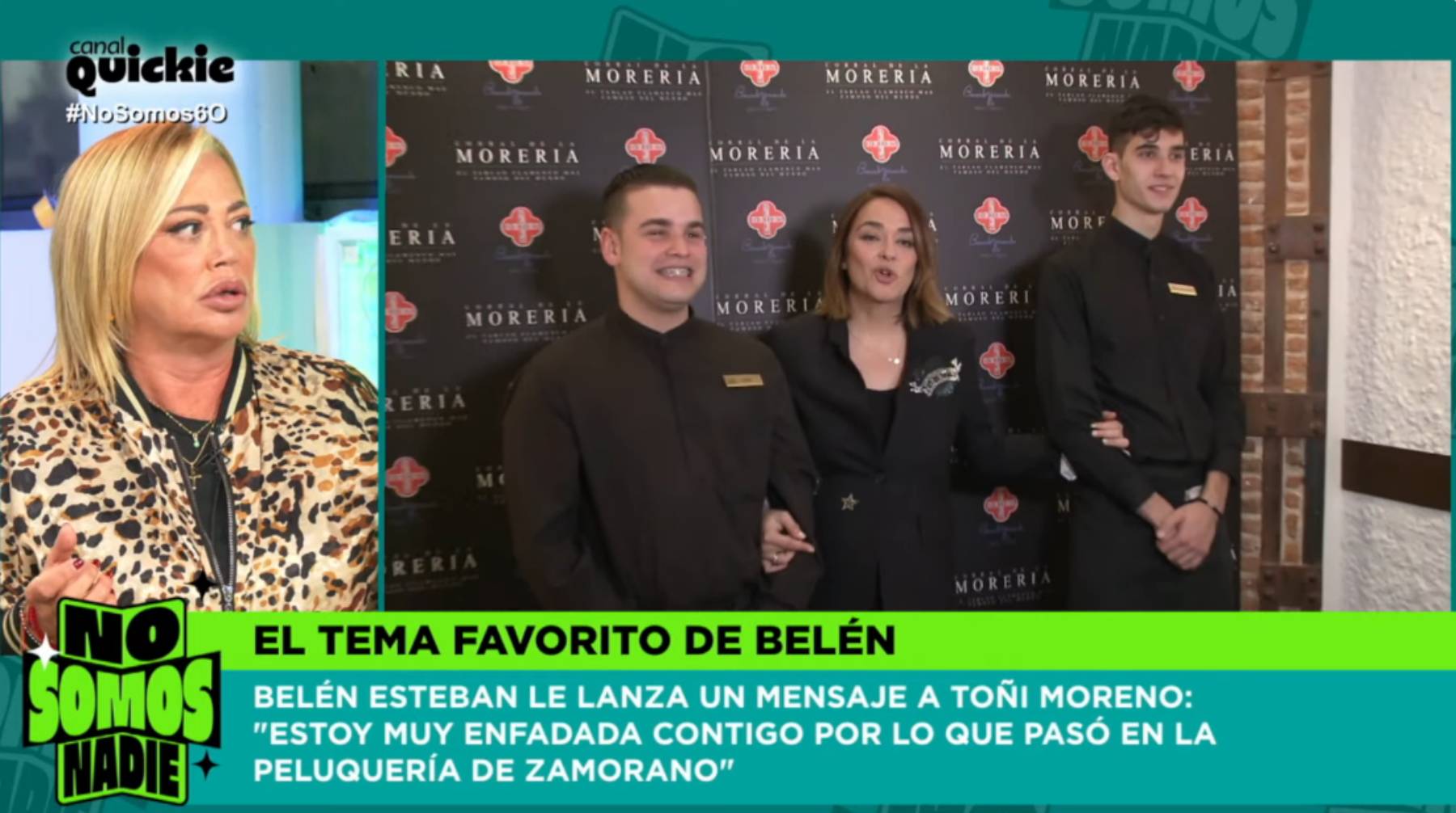 Bel&eacute;n Esteban en 'No somos nadie'. (Foto: YouTube)