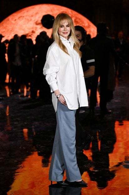 Nicole Kidman reaparece en el desfile de Chanel tras su separaci&oacute;n. (Foto: Gtres)