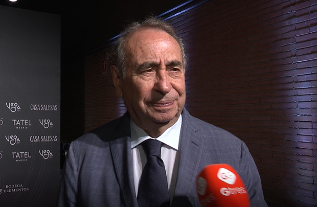 Pedro Trapote en el d&eacute;cimo aniversario de Tatel. (Foto: Gtres)