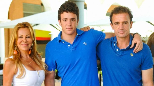 Ana Obreg&oacute;n, Aless y Alessandro Lequio. (Foto: Gtres)
