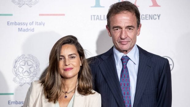 Alessandro Lequio junto a Mar&iacute;a Palacios. (Foto: Gtres)