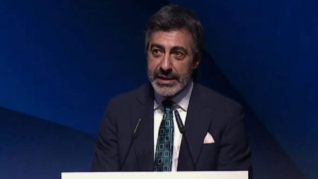 Juan del Val en los premios Planeta 2025. (Foto: Planeta)