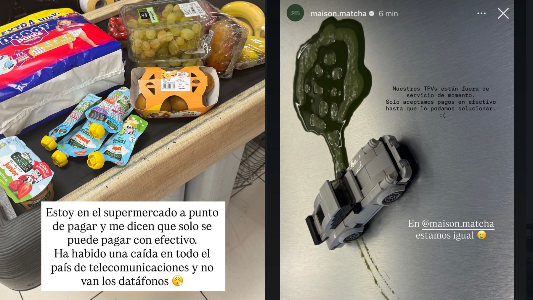 Stories de Violeta Mangri&ntilde;&aacute;n en Instagram. (Foto: Redes sociales)
