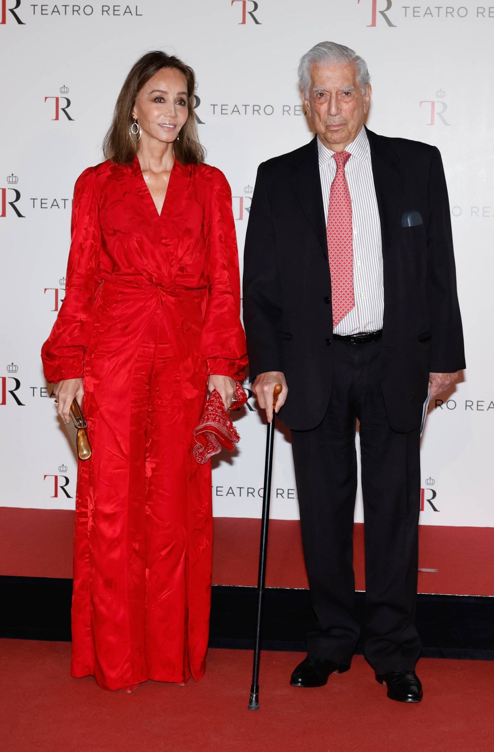 Isabel Preysler y Mario Vargas Llosa en un evento en Madrid. (Foto: Gtres)