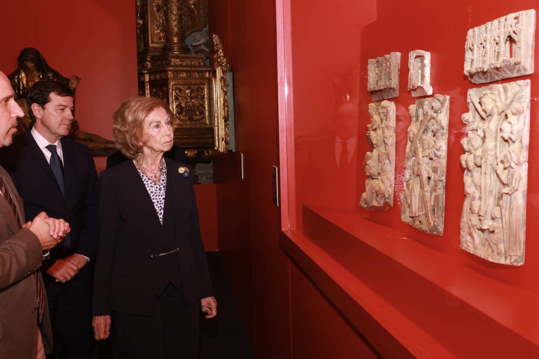 La Reina Sof&iacute;a en un acto oficial. (Casa Real)