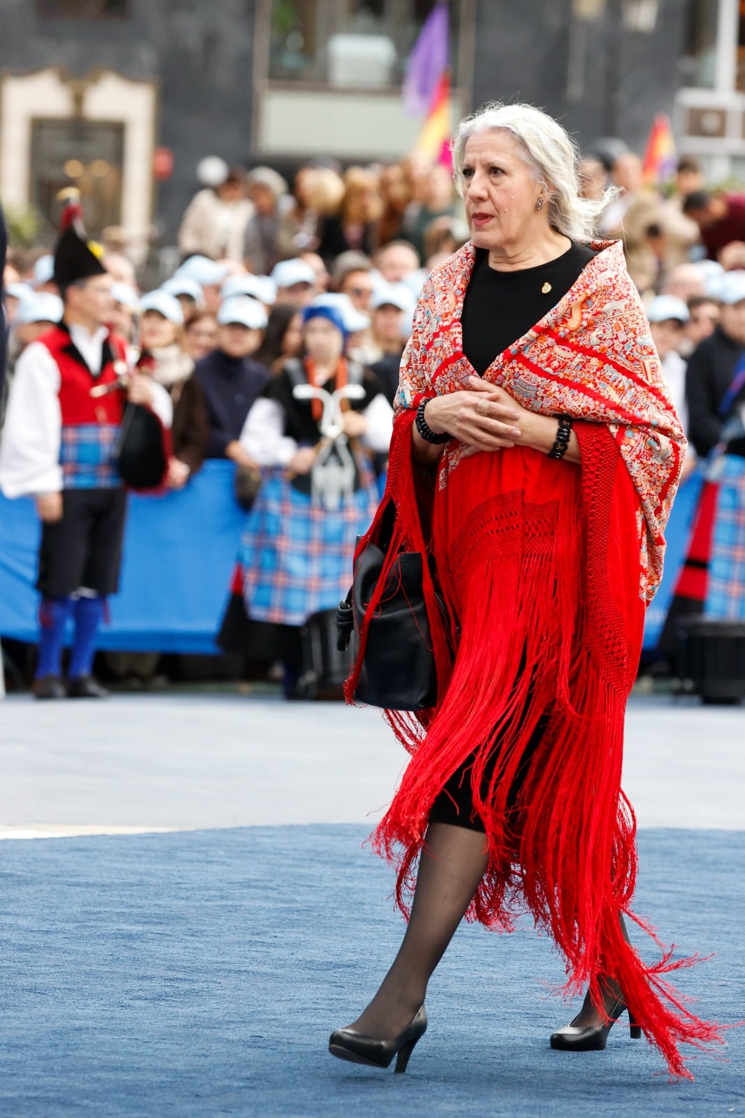 La bailarina Mar&iacute;a Pages en los Premios Princesa de Asturias. (Foto: Gtres)