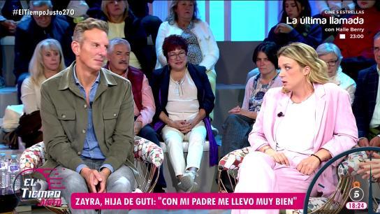 Zayra Guti&eacute;rrez en 'El tiempo justo'. (Foto: Telecinco)