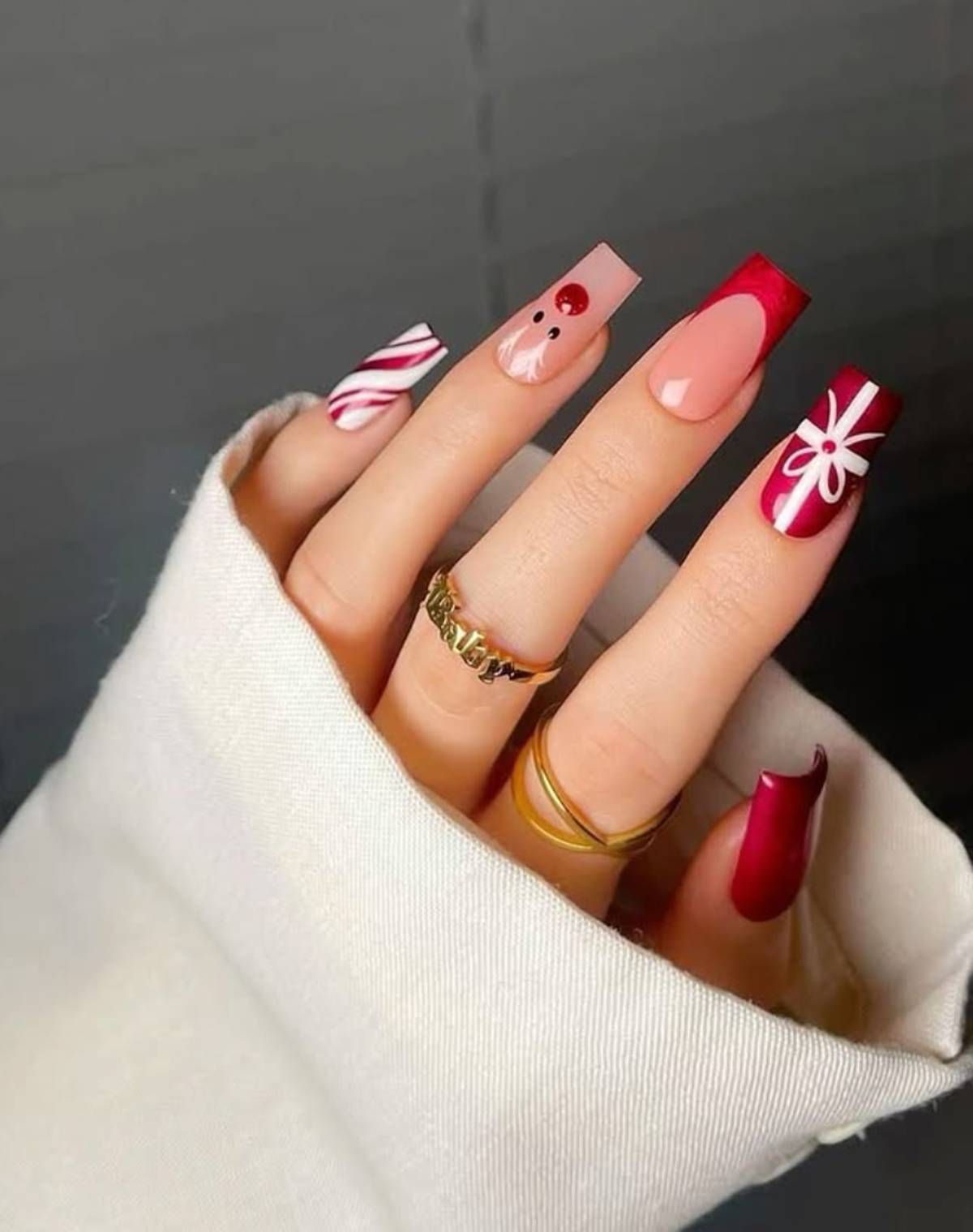 Dise&ntilde;o navide&ntilde;o sutil. (Foto: Redes Sociales)