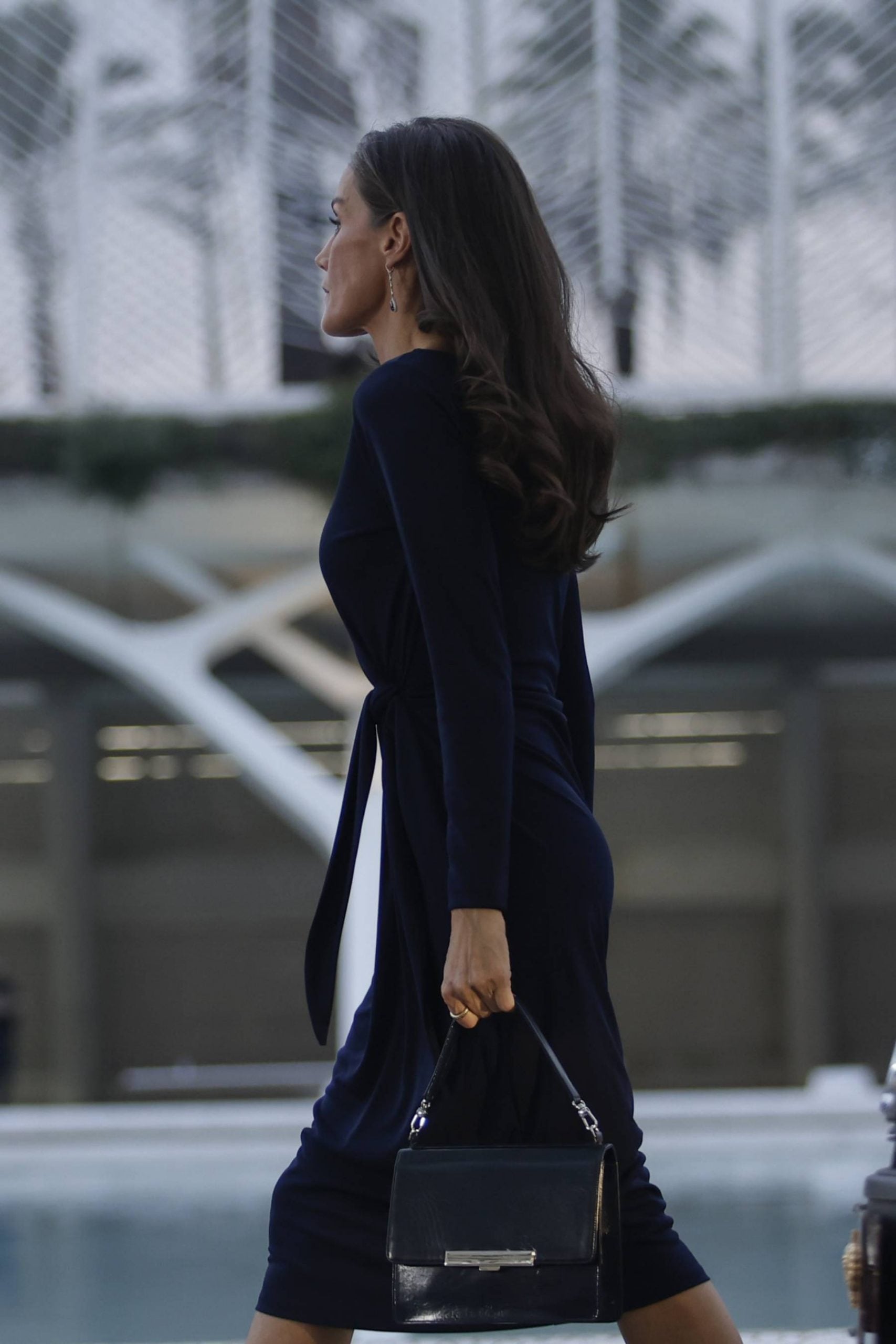 La Reina Letizia en el homenaje de Estado a las v&iacute;ctimas de la DANA. (Foto: Gtres)