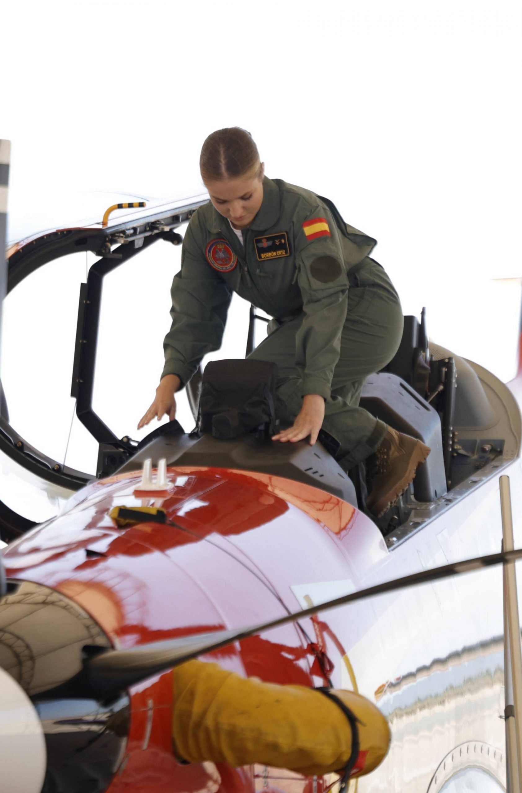 La princesa Leonor en San Javier. (Foto: Gtres)