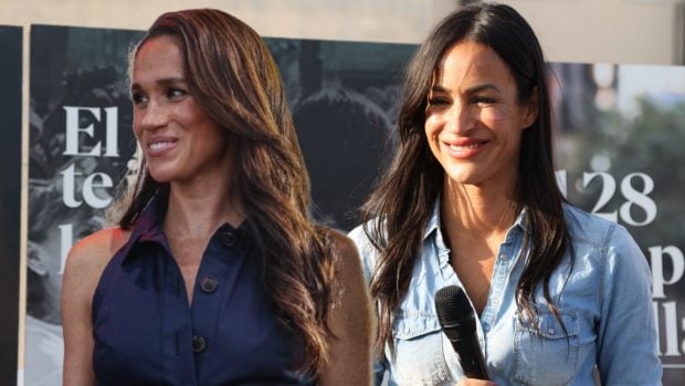 Montaje de Meghan Markle y Bego&ntilde;a Villac&iacute;s. (Fotos: Gtres)