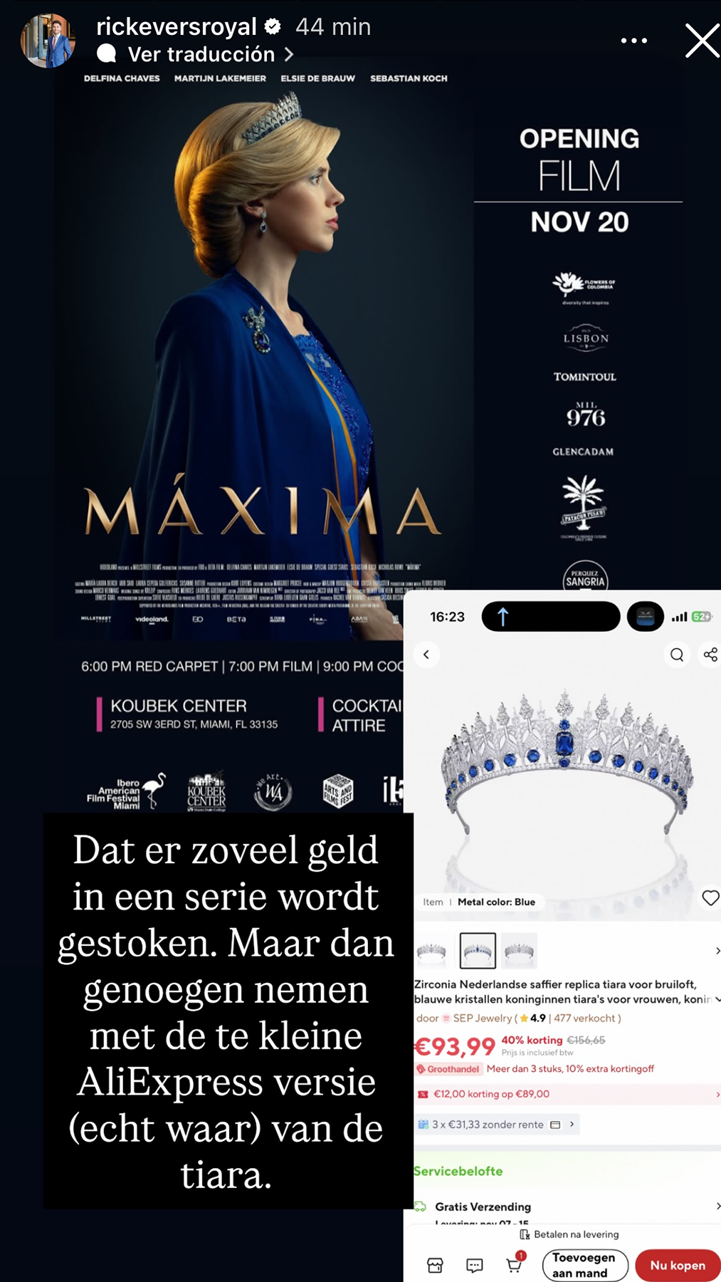 M&aacute;xima de Holanda