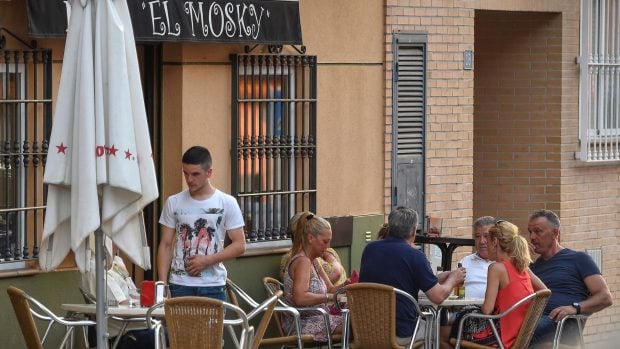 Belén Esteban en Paracuellos. (Foto: Gtres)