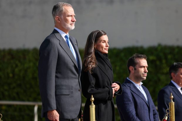Rey Felipe, Reina Letizia, Carlos Cuerpo